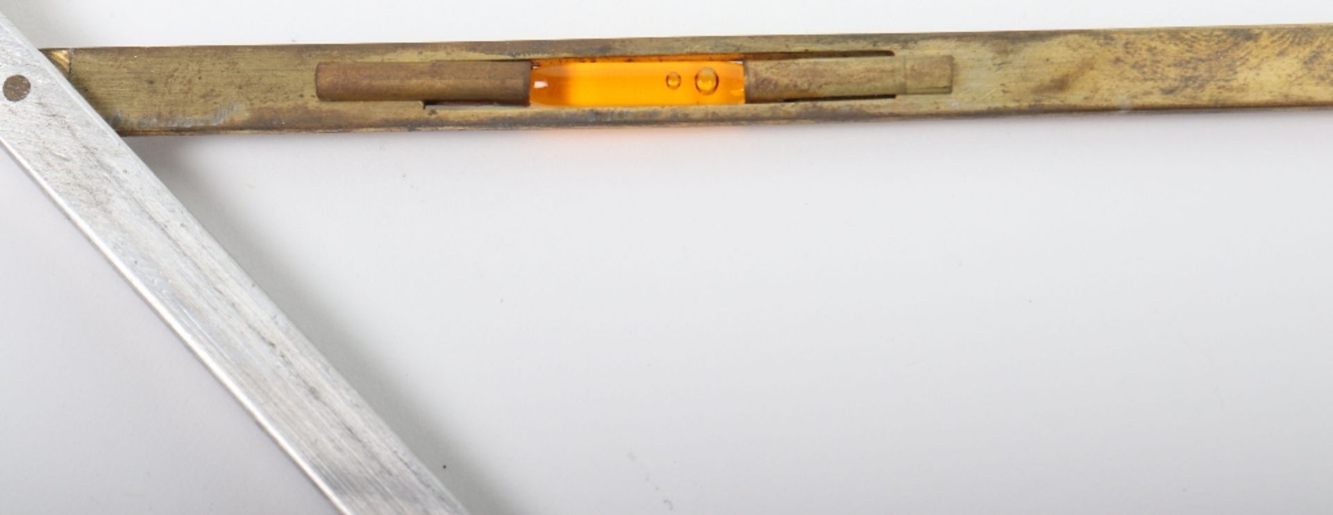 An Edwardian walking stick with spirit level and scaled ruler - Bild 15 aus 17