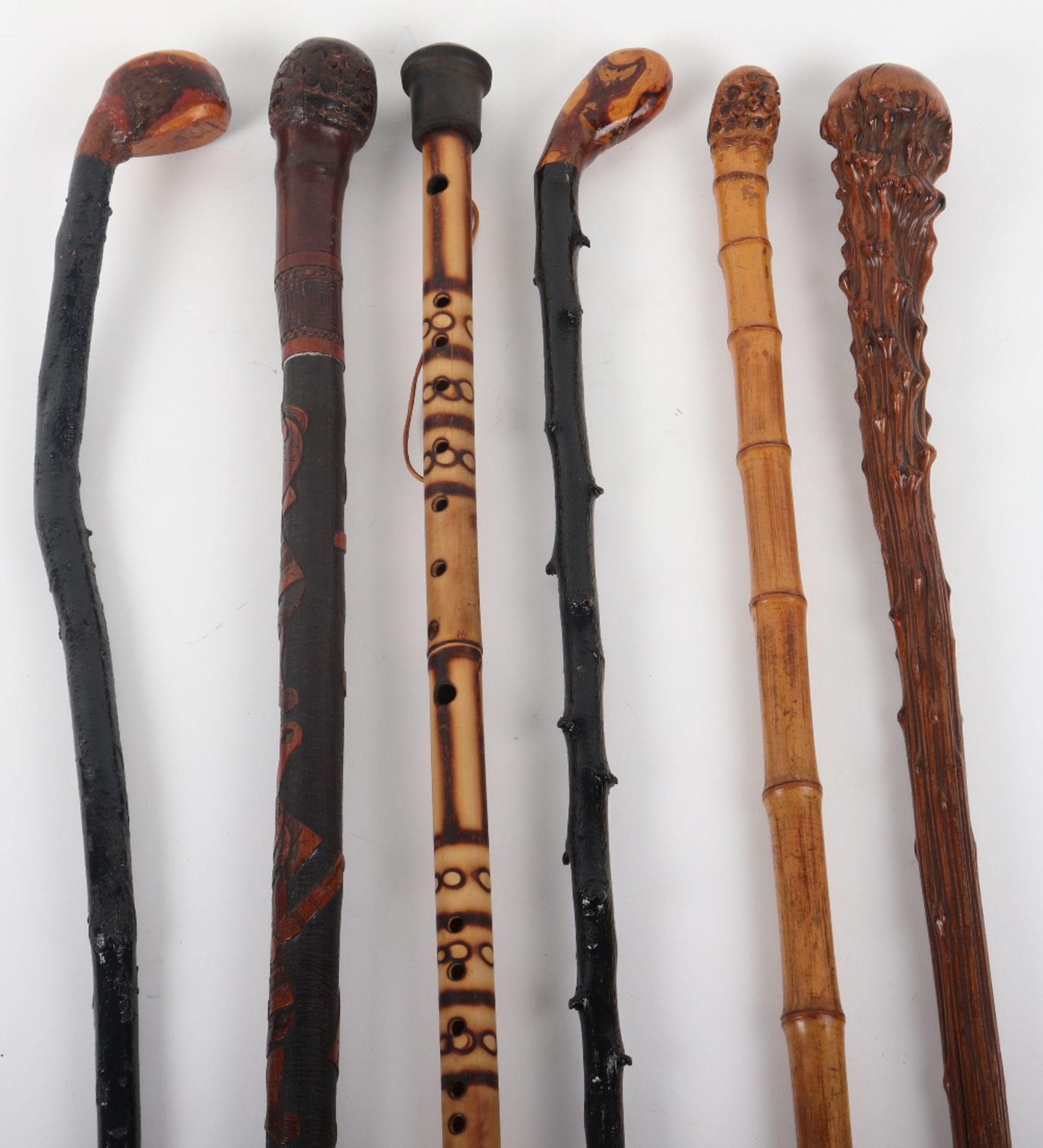 Six walking canes - Bild 3 aus 4