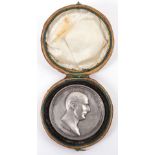 A very rare George III Theatrical silver medal for John Philip Kendle