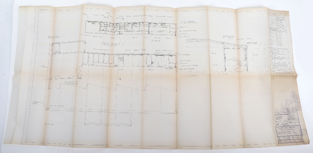 British Railways Board 1970’s plan of Folkestone Harbour Ferry Terminal Site Plan - Image 11 of 11