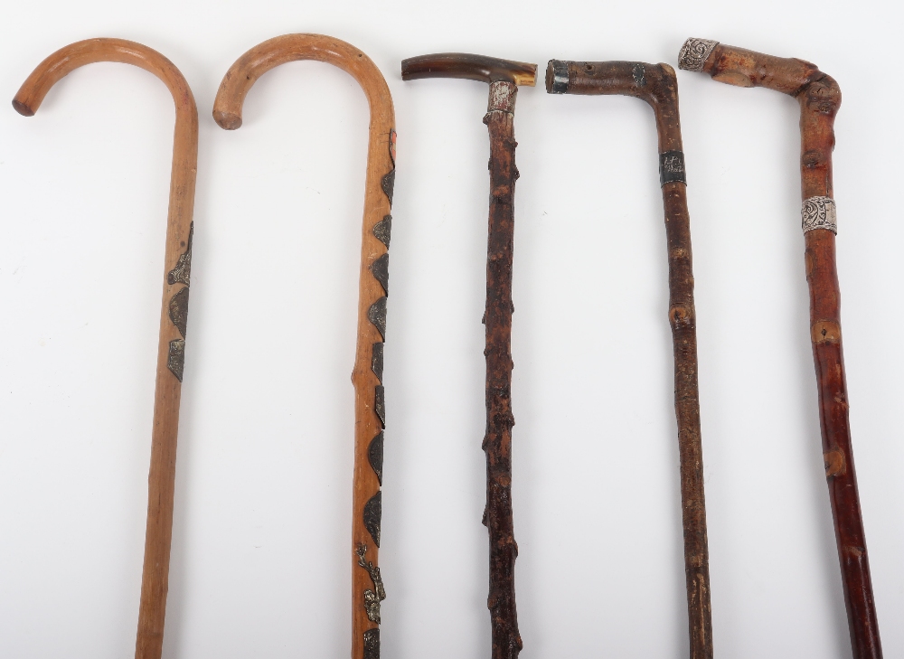 Five walking sticks - Image 5 of 8