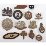 Selection of British Military Badges