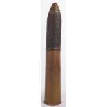 Inert British 18pdr Shell