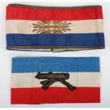 French Machine Gun Section Armband
