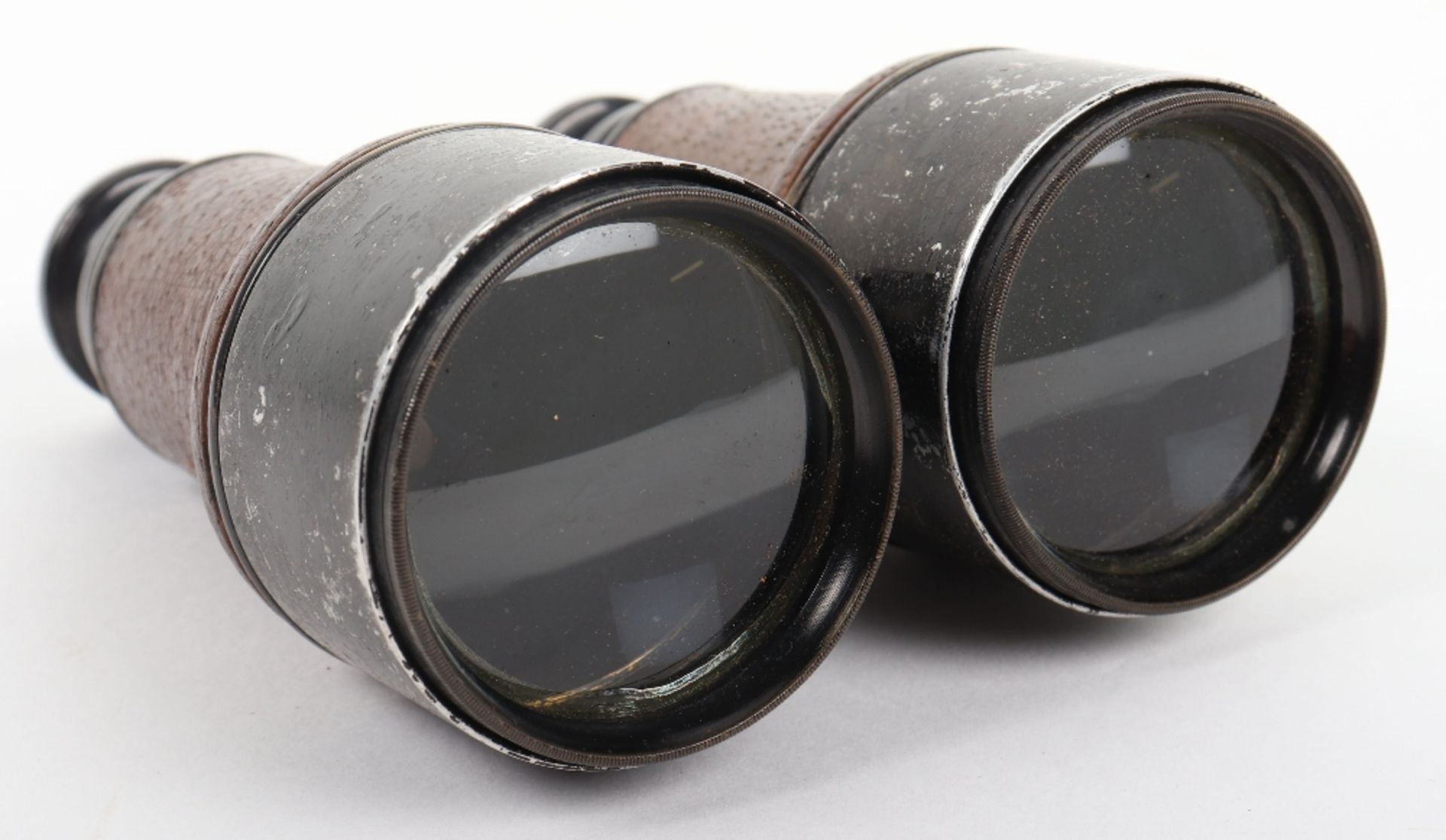 WW1 British Royal Garrison Artillery Marked Field Binoculars by Ross, London - Bild 3 aus 9