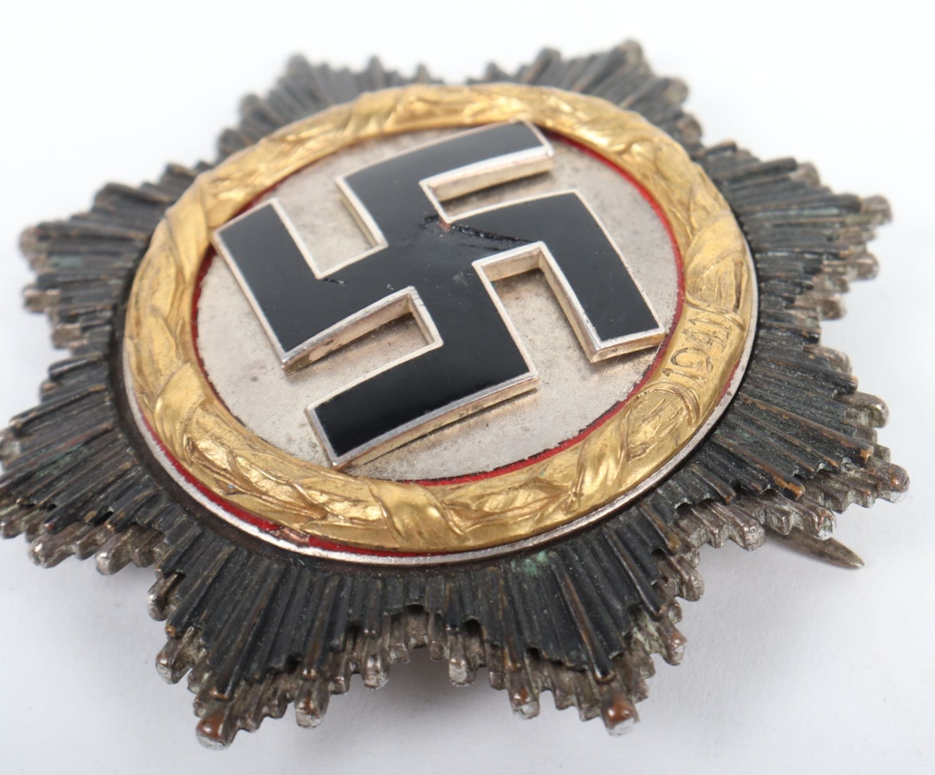 WW2 German Cross in Gold (Deutsche Kreuz) by Otto Klein & Co - Image 7 of 7