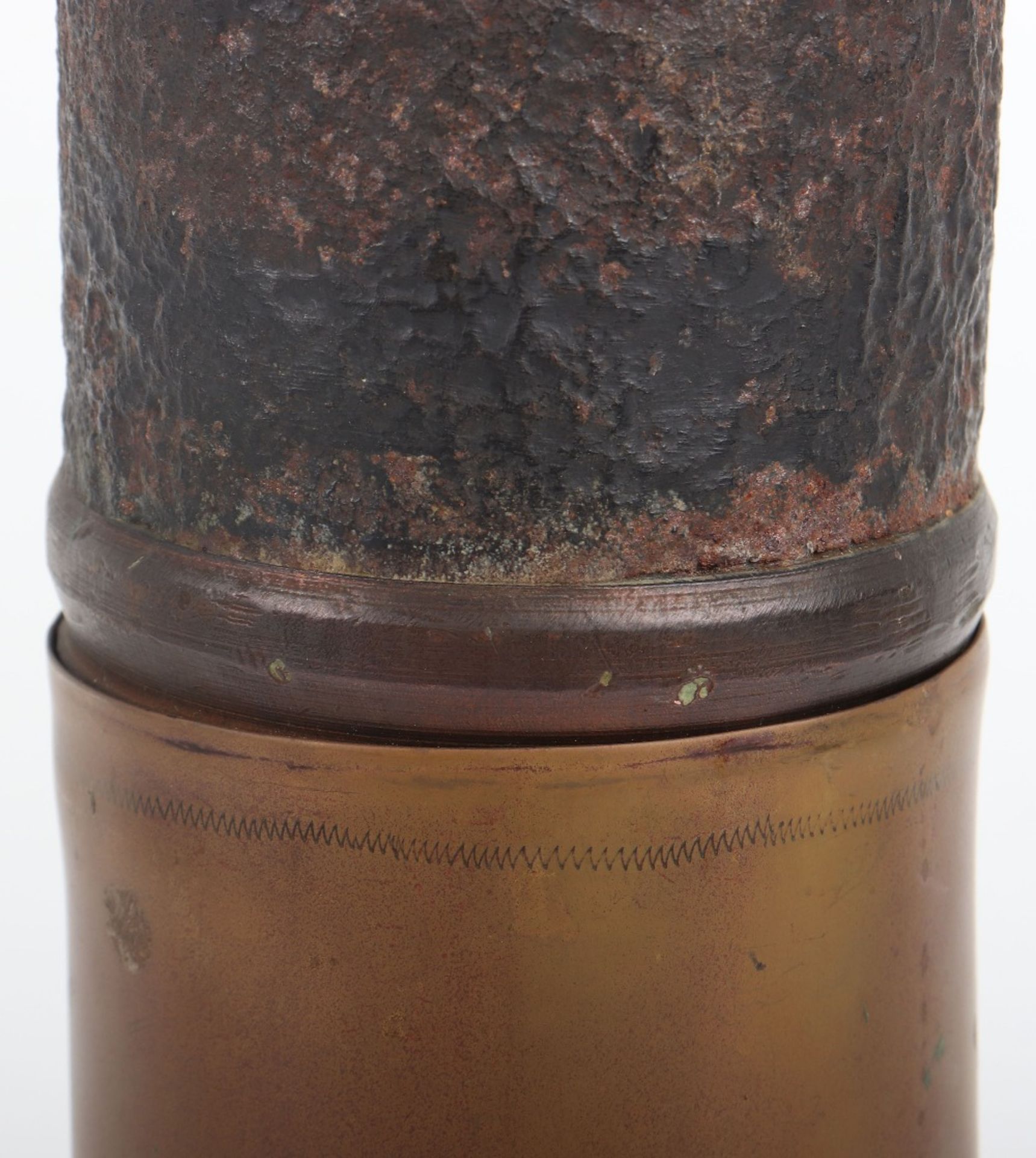 Inert British 18pdr Shell - Bild 3 aus 10