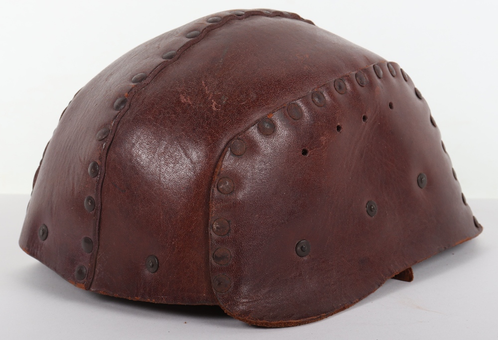 Extremely Rare WW1 British Tank Crew Protective Helmet