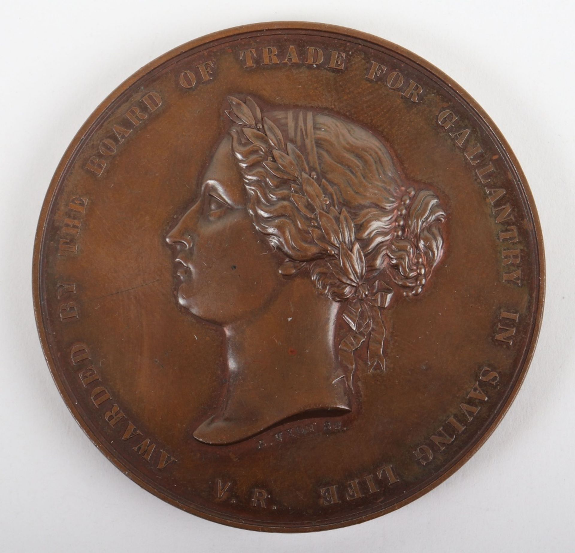 Victorian Board of Trade Medal for Gallantry in Saving Life at Sea, The Resolution 16th December 185