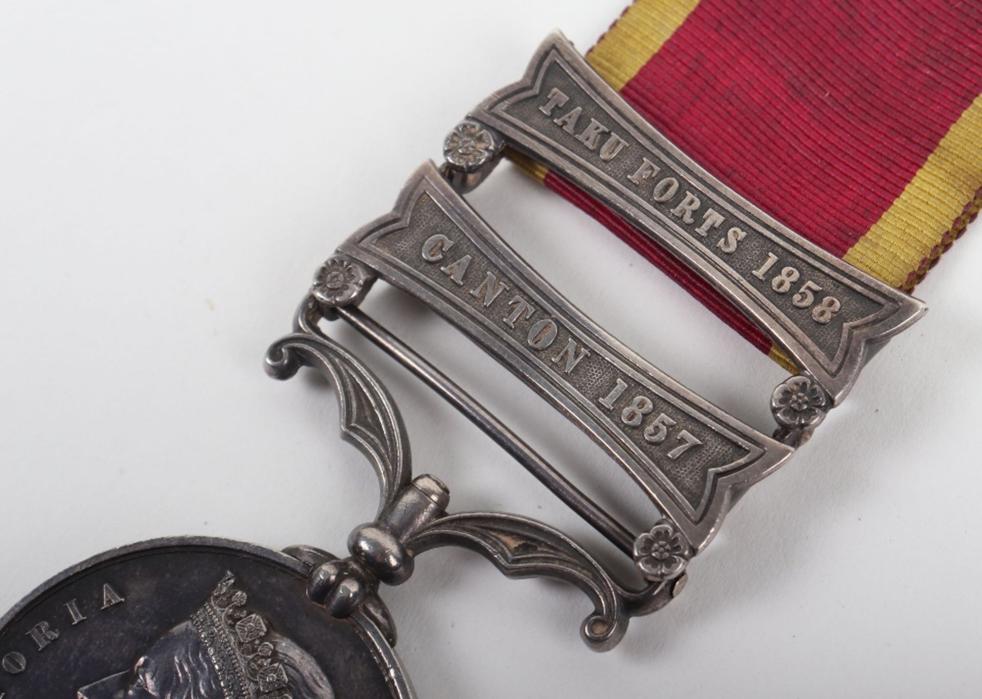 Victorian 2nd China War 1857-60 Medal - Bild 2 aus 4