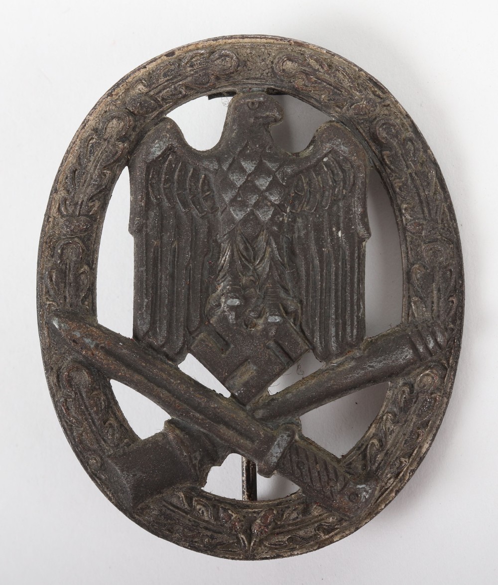WW2 German Army (Heer) / Waffen-SS General Assault Combat Badge