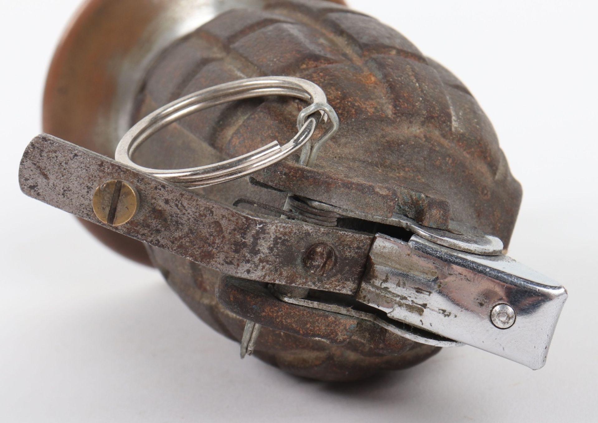 Inert British Mills Grenade Converted to Table Lighter - Image 5 of 6