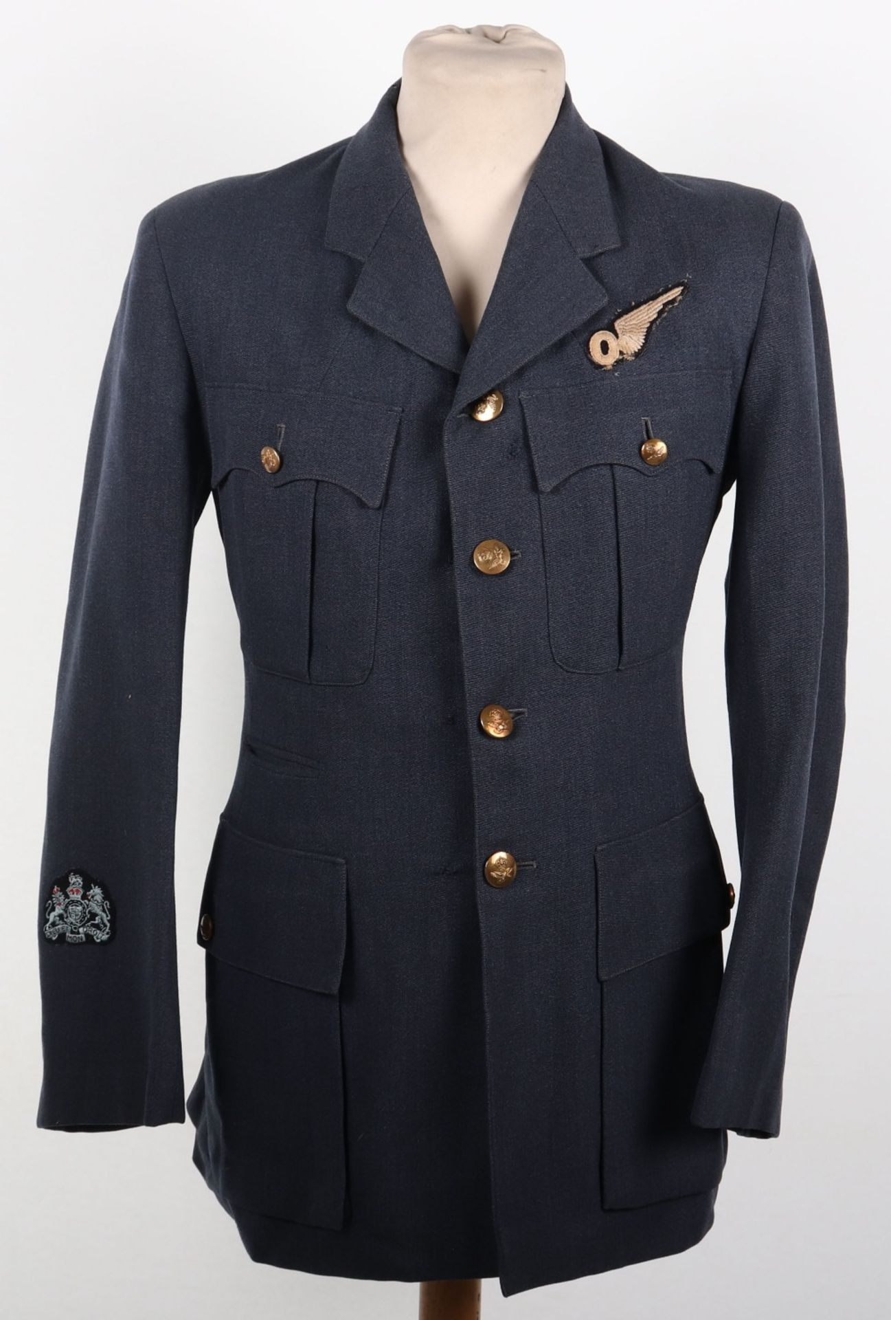 WW2 British Royal Air Force Warrant Officers Observers Service Dress Tunic