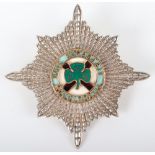 Irish Guards Pipe Majors Caubeen Headdress Badge