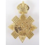 Scarce Scots Guards Sergeants Foreign Service Helmet Badge