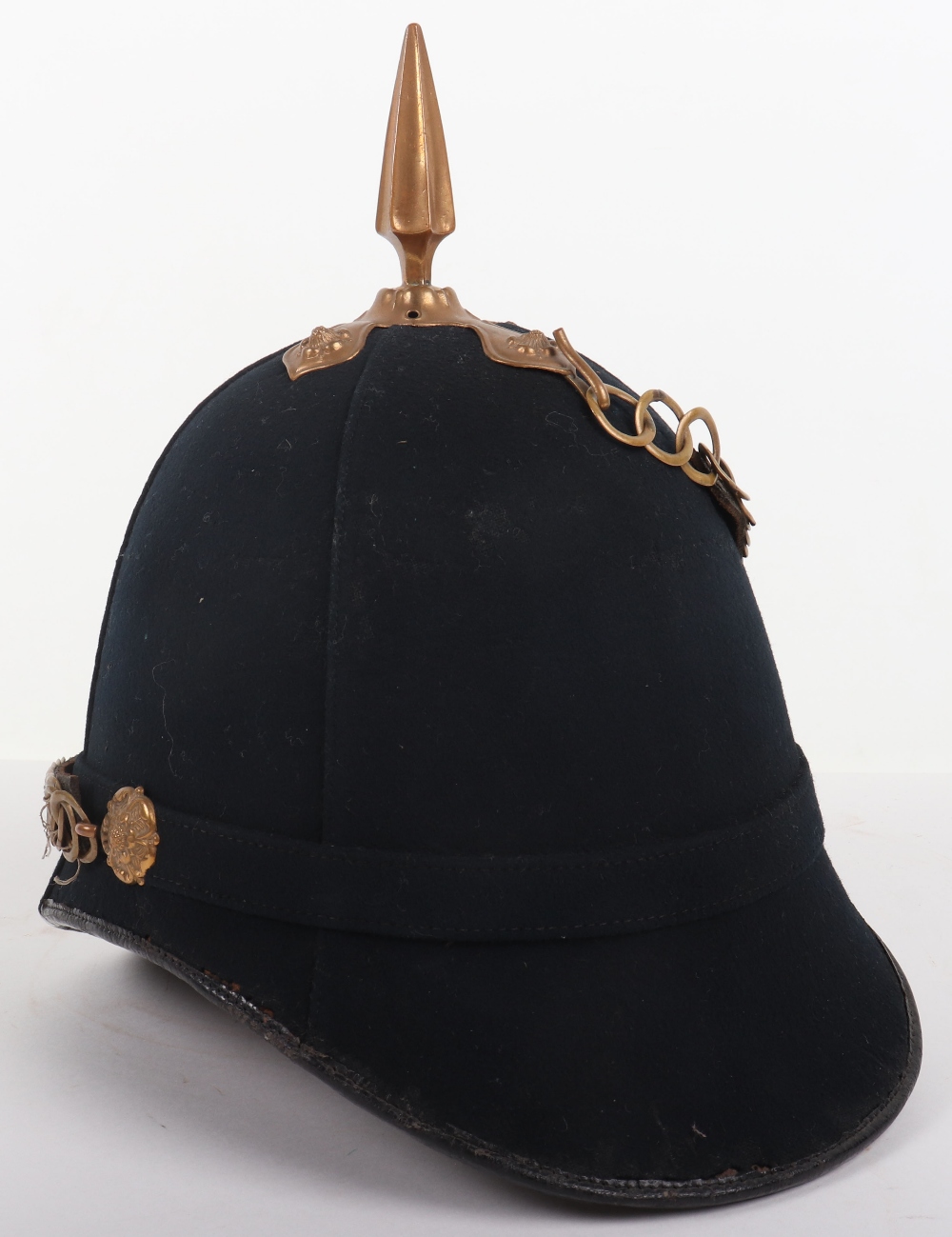 Victorian Royal Marines Light Infantry Other Ranks Home Service Helmet - Image 7 of 13