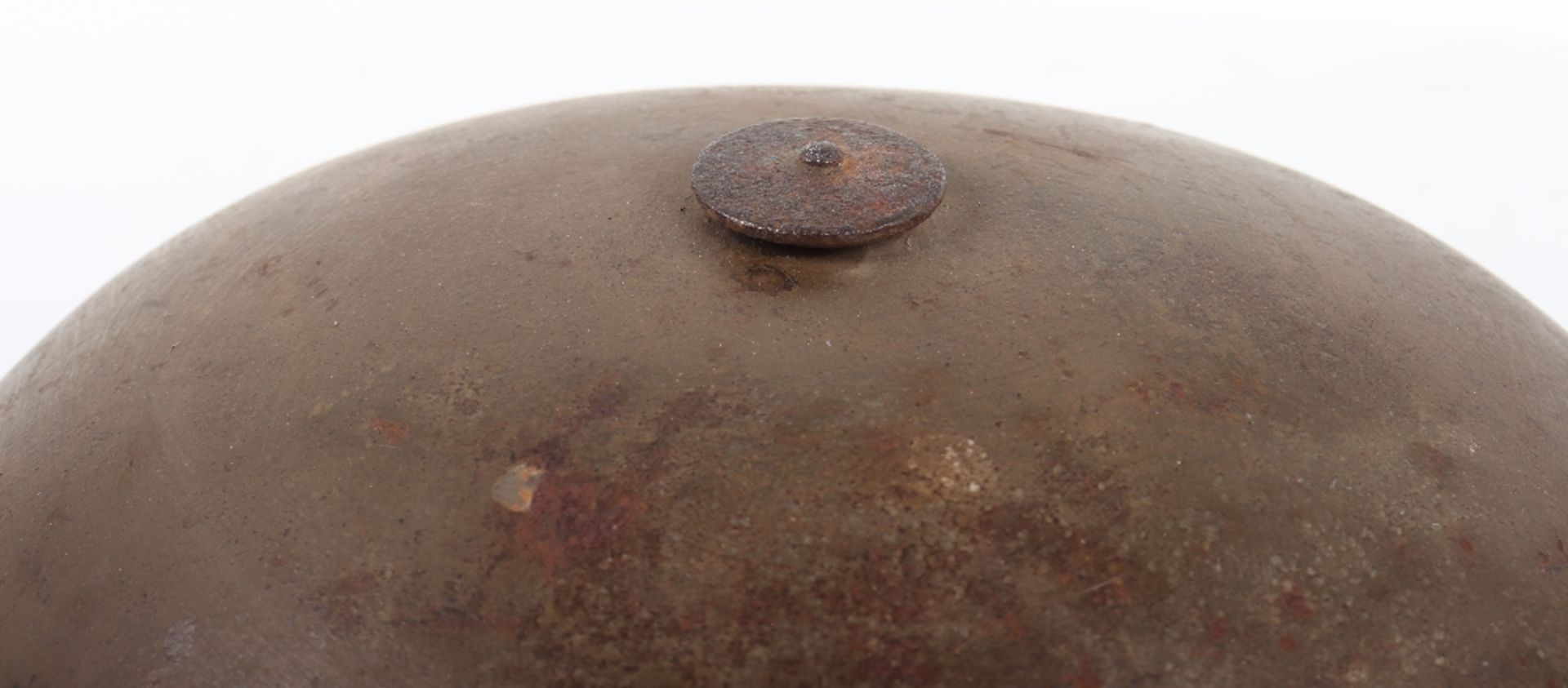 Rare WW1 Austrian Berndorfer Steel Combat Helmet - Bild 5 aus 11