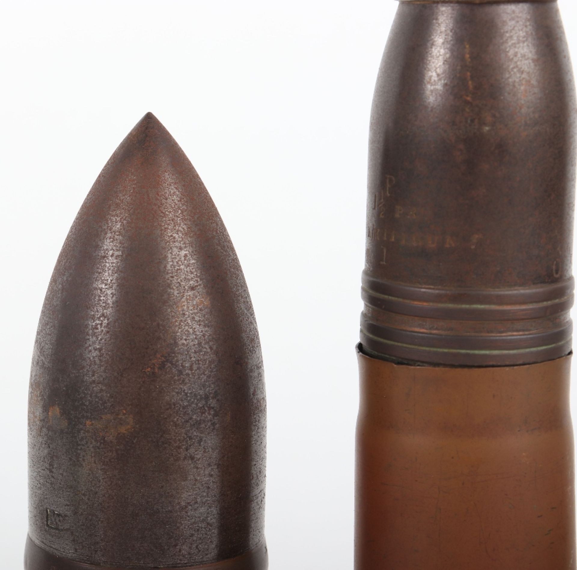 Inert Japanese 2 ½ pdr Shell - Image 5 of 9