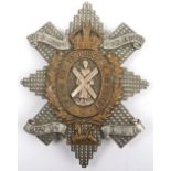 9th (The Glasgow Highlanders) Battalion Highland Light Infantry NCO’s Glengarry Badge