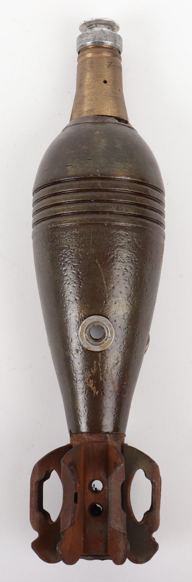 Scarce Inert WW2 German Sectioned Mortar Round - Image 7 of 7