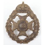 18th Middlesex Rifle Volunteers Glengarry Badge