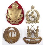 4x New Zealand Reinforcements Cap Badges
