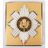 EIIR Scots Guards Officers Colour Belt Plate