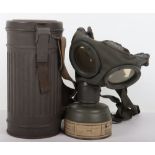 WW2 German Gas Mask in Original Tin