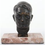 Third Reich Adolf Hitler Table Bust