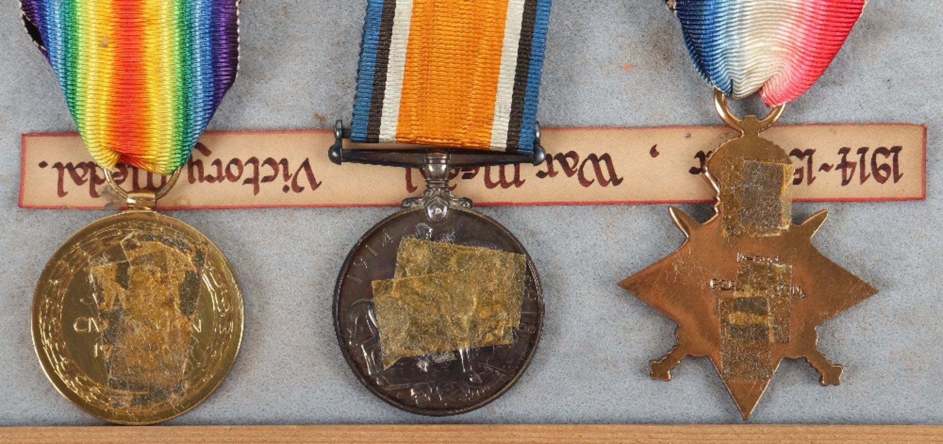 WW1 13th (Wirral) Battalion Cheshire Regiment 1916 Casualty Medal Trio & Plaque Group - Bild 10 aus 10