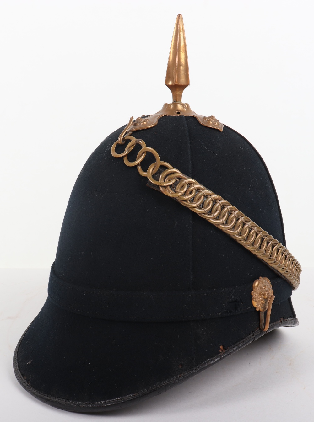 Victorian Royal Marines Light Infantry Other Ranks Home Service Helmet - Image 6 of 13