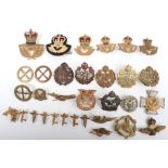 Selection of Royal Air Force (RAF) Cap Badges