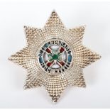 Irish Guards Officers Cap Star