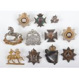 Grouping of British Officers Full Dress Collar Badges