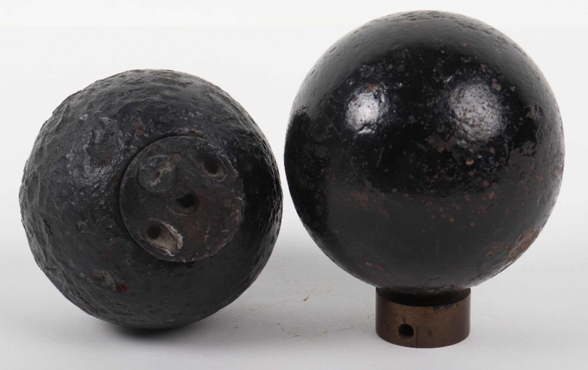 Inert French WW1 Ball Grenade - Image 2 of 4