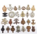 26x British Yeomanry Regiments Cap Badges