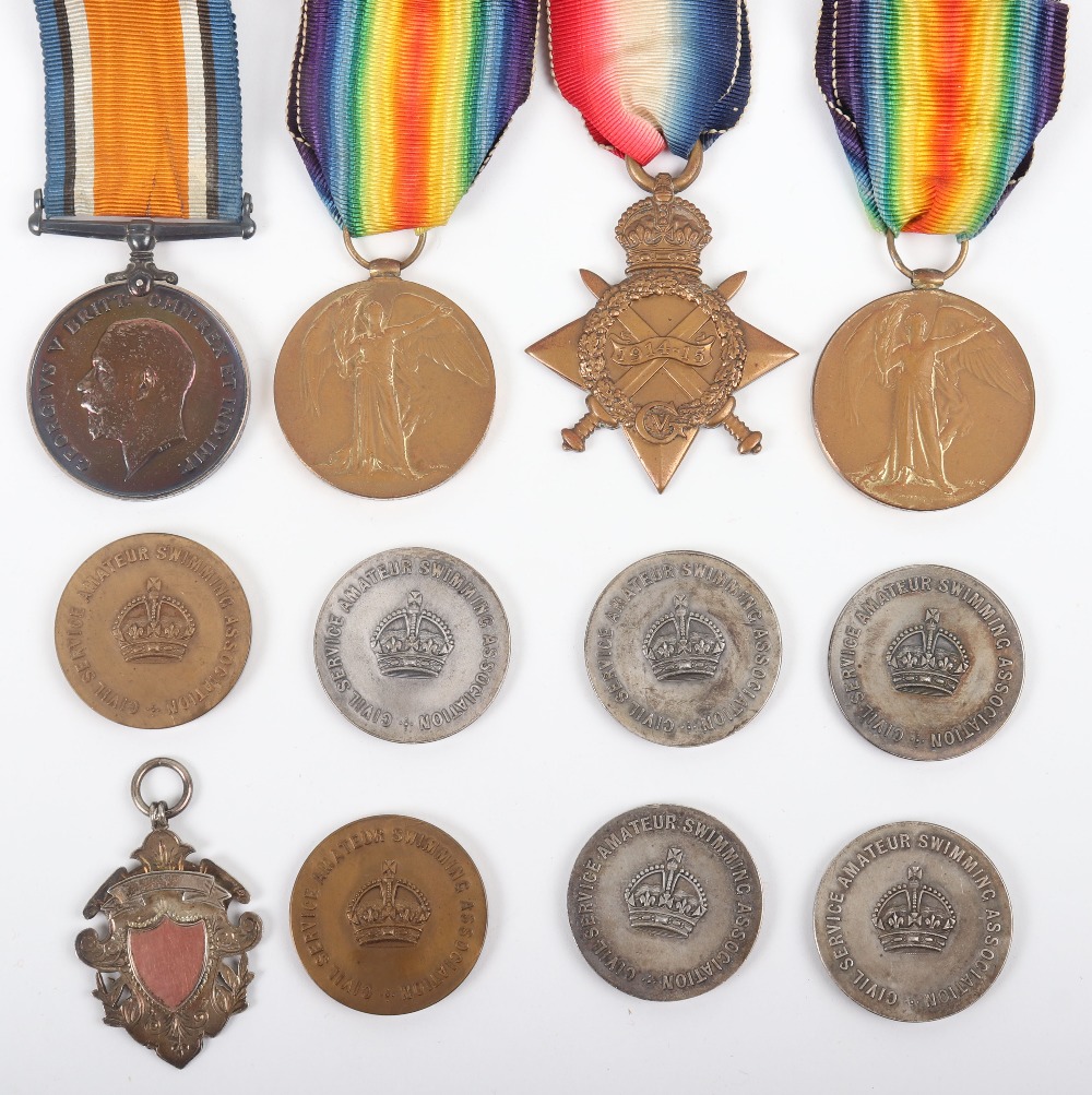 British WW1 Medal Pairs