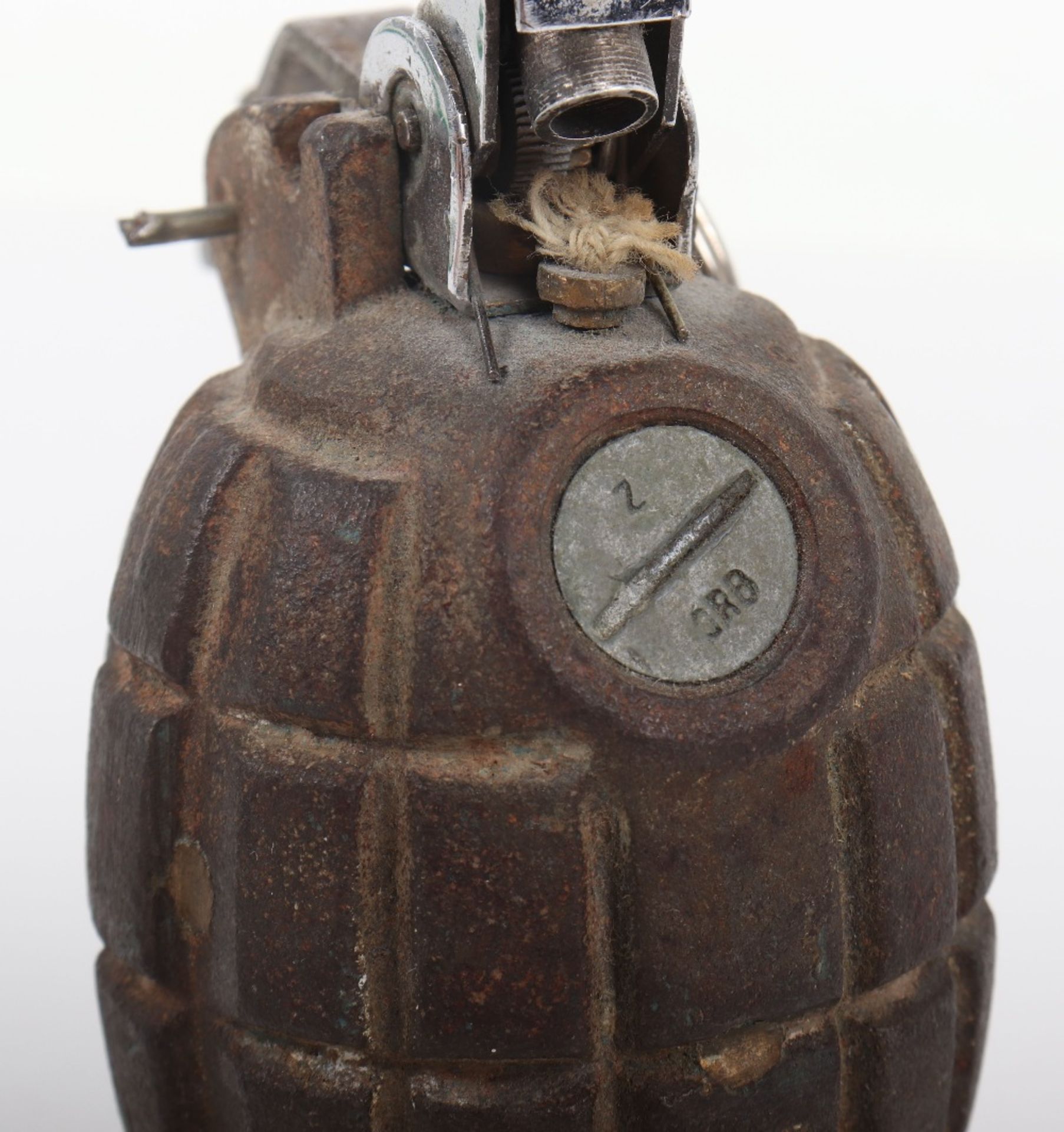 Inert British Mills Grenade Converted to Table Lighter - Image 2 of 6