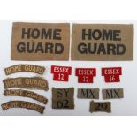 WW2 British Home Guard Cloth Insignia
