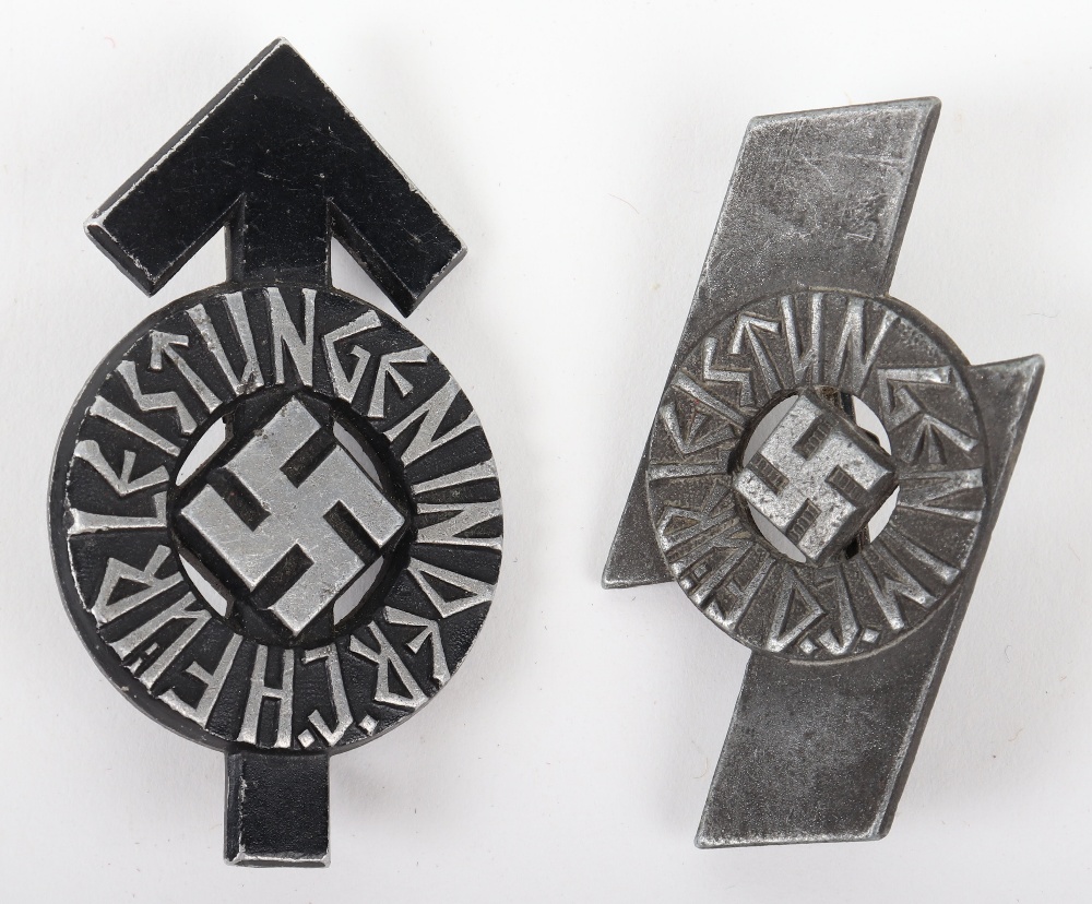 Third Reich Hitler Youth Proficiency Badge by Gustav Brehmer Markneukirchen