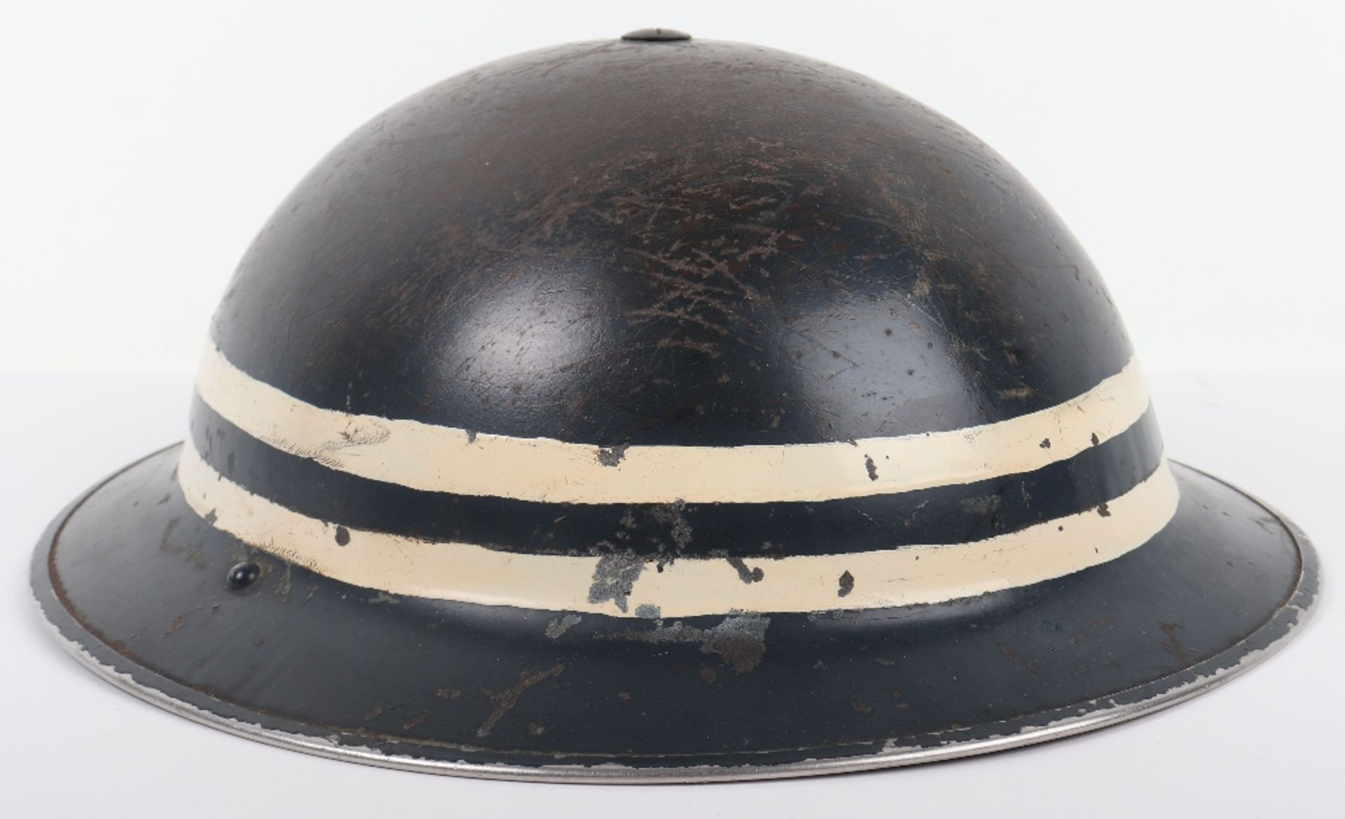 WW2 British Home Front Police Sergeants Steel Helmet - Bild 6 aus 9