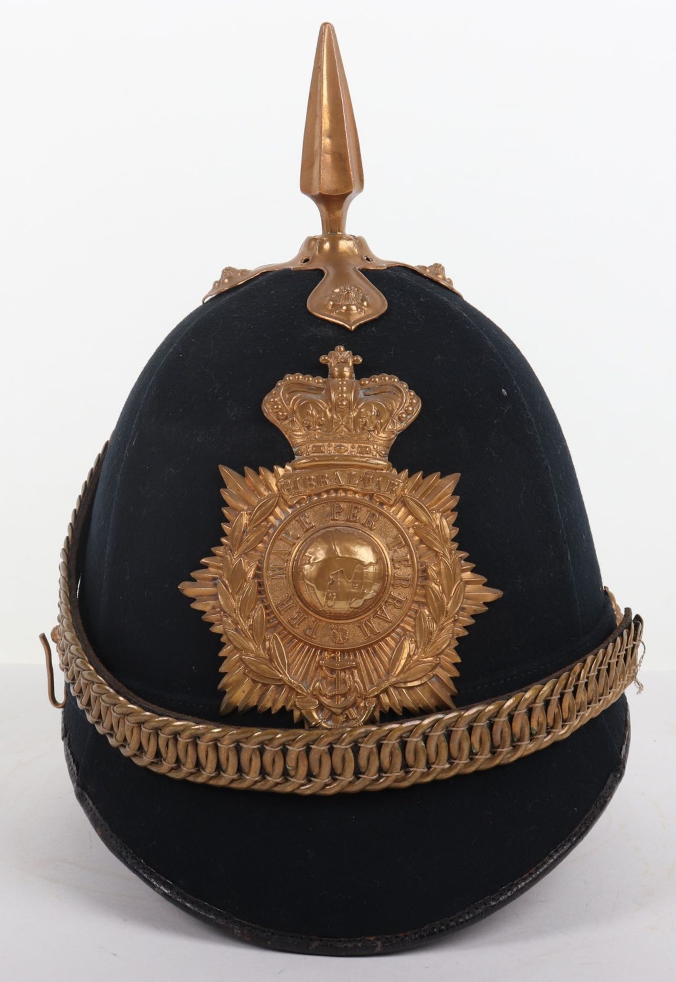 Victorian Royal Marines Light Infantry Other Ranks Home Service Helmet