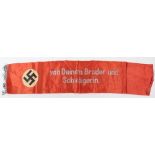 Third Reich Funeral Sash Section