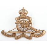 Oxford University OTC Artillery Cap Badge