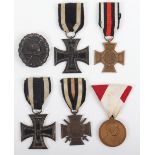 Selection of Imperial German Medals