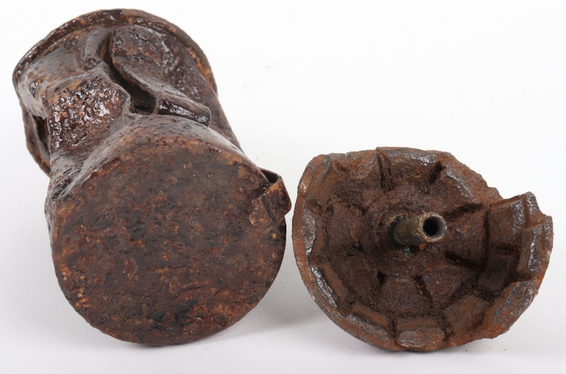 Relic Inert WW1 German Grenade Head - Image 4 of 4