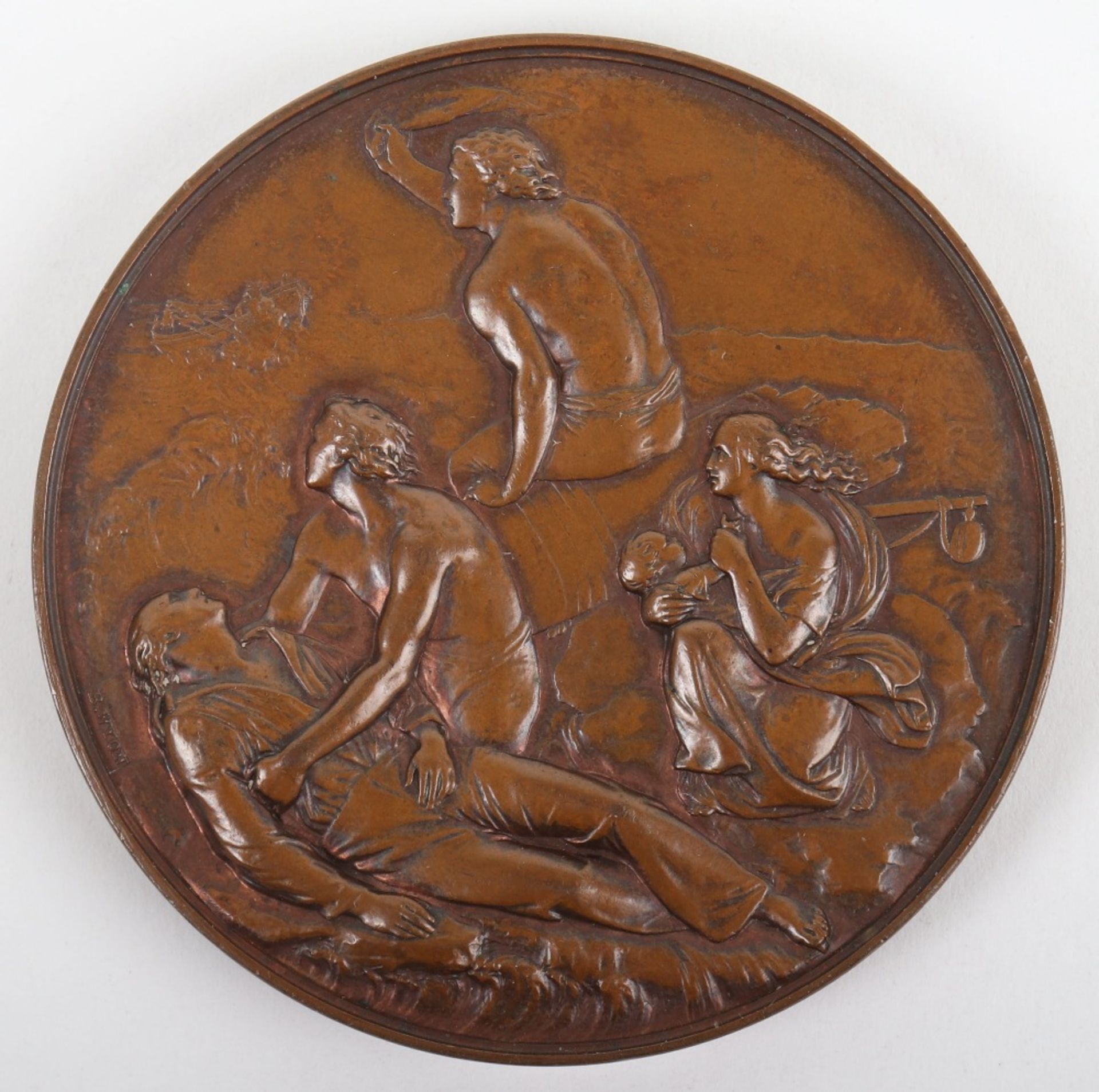 Victorian Board of Trade Medal for Gallantry in Saving Life at Sea, The Resolution 16th December 185 - Bild 4 aus 4