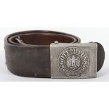 WW2 German Army Belt and Buckle Set