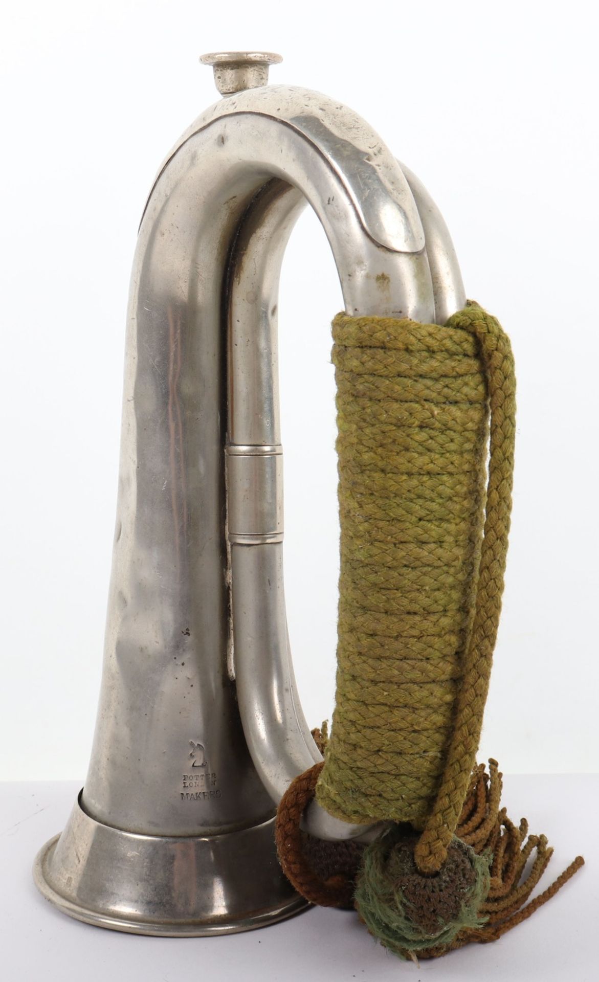 British Pre-WW1 Essex Regiment Bugle - Bild 3 aus 8