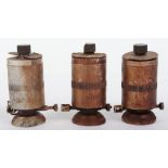 3x WW2 German Druck Zunder 35 Fuses